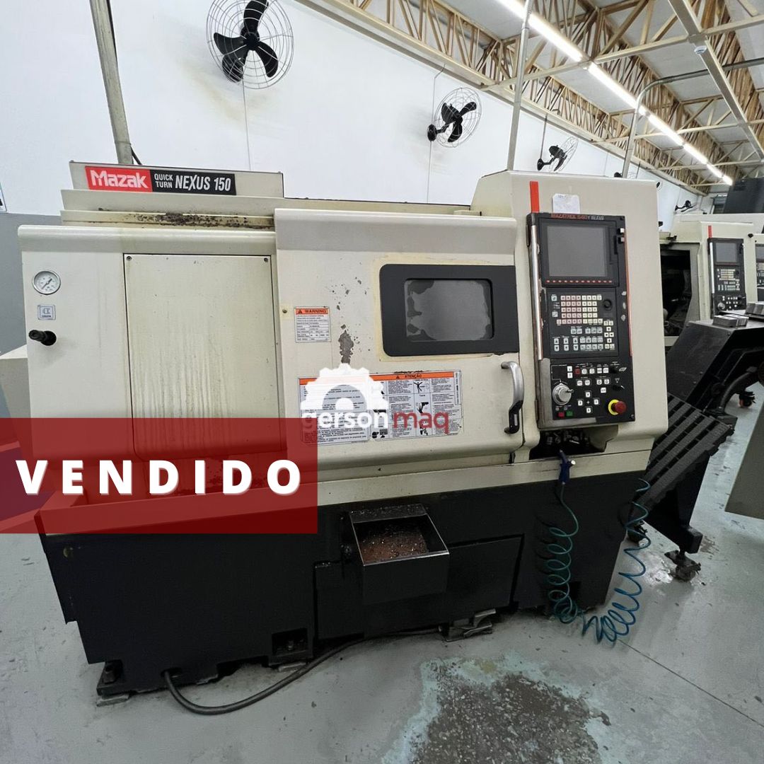 TORNO CNC MAZAK NEXUS QTN 150 – 350 X 530 MM – 2005